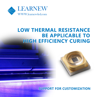 LEARNEW 3W 5W UVB LED 칩 290-315nm 높은 광전력 80-120mW 의학적 치료